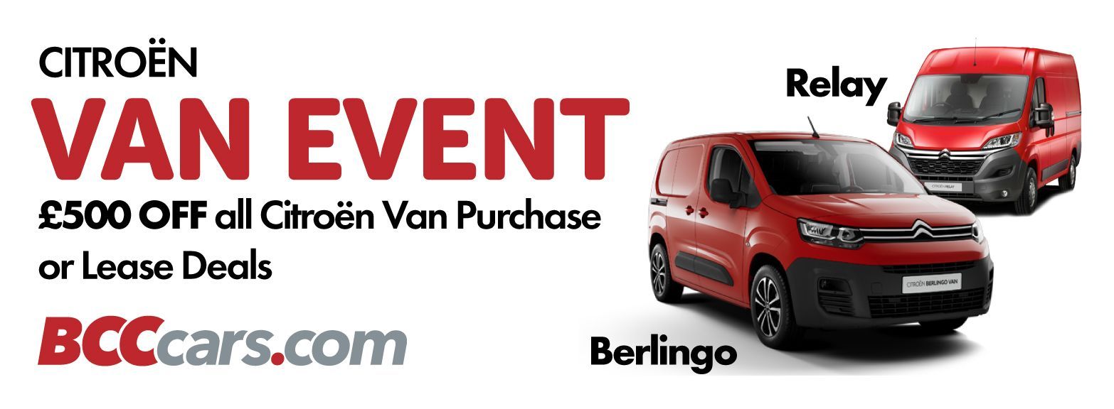 £500 OFF ALL CITROEN VAN PURCHASE AND LEASE OFFERS